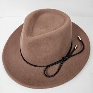 Summer & Rose wool fedora Women's One Size Brown